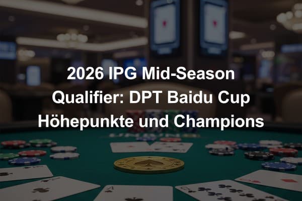 2026 IPG Mid-Season Qualifier: DPT Baidu Cup Höhepunkte und Champions