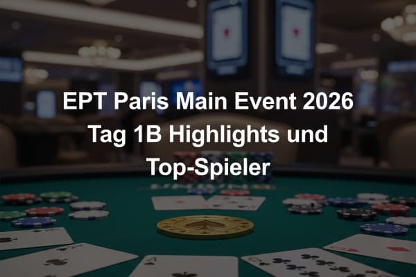EPT Paris Main Event 2026 Tag 1B Highlights und Top-Spieler