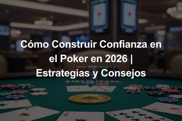 Cómo Construir Confianza en el Poker en 2026 | Estrategias y Consejos