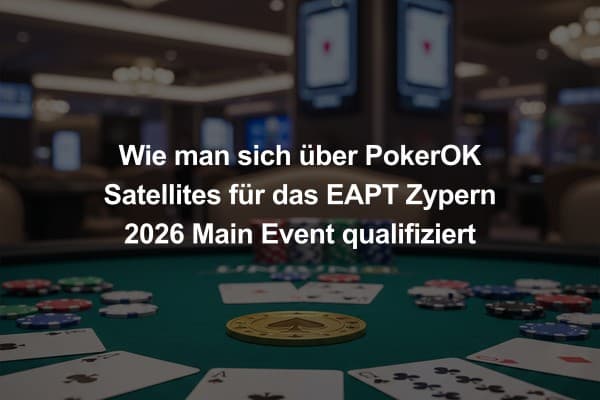 Wie man sich über PokerOK Satellites für das EAPT Zypern 2026 Main Event qualifiziert