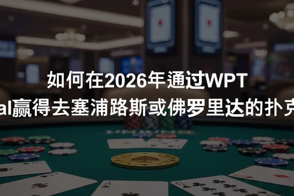 如何在2026年通过WPT Global赢得去塞浦路斯或佛罗里达的扑克之旅