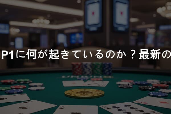 2026年のAPLとP1に何が起きているのか？最新の更新情報と洞察
