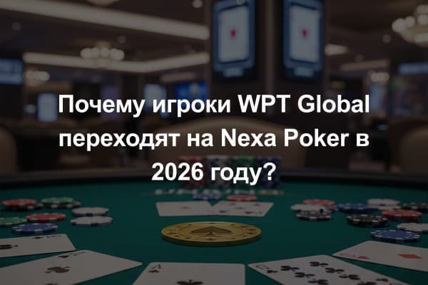 Почему игроки WPT Global переходят на Nexa Poker в 2026 году?