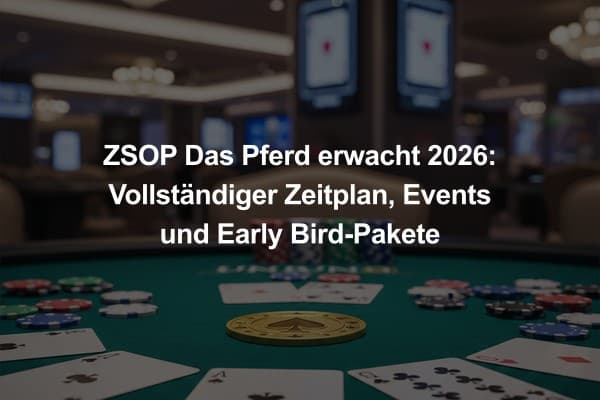 ZSOP Das Pferd erwacht 2026: Vollständiger Zeitplan, Events und Early Bird-Pakete