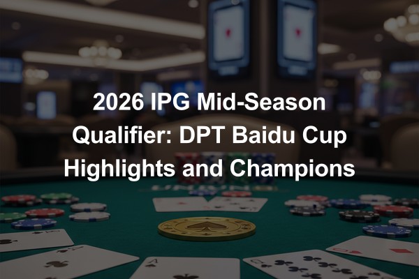 2026 IPG Mid-Season Qualifier: DPT Baidu Cup Highlights and Champions
