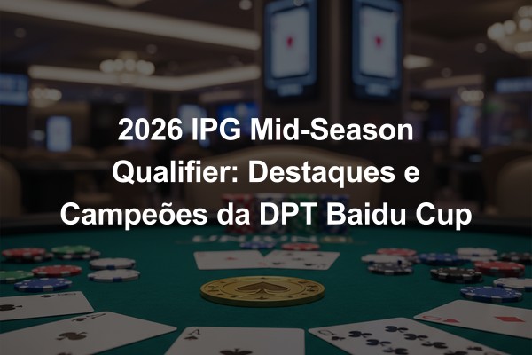 2026 IPG Mid-Season Qualifier: Destaques e Campeões da DPT Baidu Cup