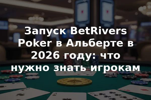 Запуск BetRivers Poker в Альберте в 2026 году: что нужно знать игрокам
