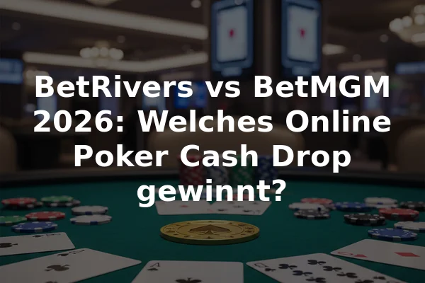 BetRivers vs BetMGM 2026: Welches Online Poker Cash Drop gewinnt?