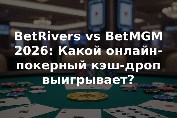 BetRivers vs BetMGM 2026: Какой онлайн-покерный кэш-дроп выигрывает?