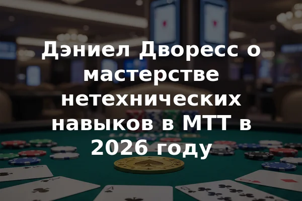Дэниел Дворесс о мастерстве нетехнических навыков в MTT в 2026 году