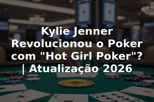 Kylie Jenner Revolucionou o Poker com "Hot Girl Poker"? | Atualização 2026