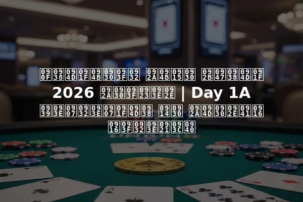 एस्टोरिल पोकर फेस्ट 2026 परिणाम | Day 1A हाइलाइट्स और प्रमुख खिलाड़ी