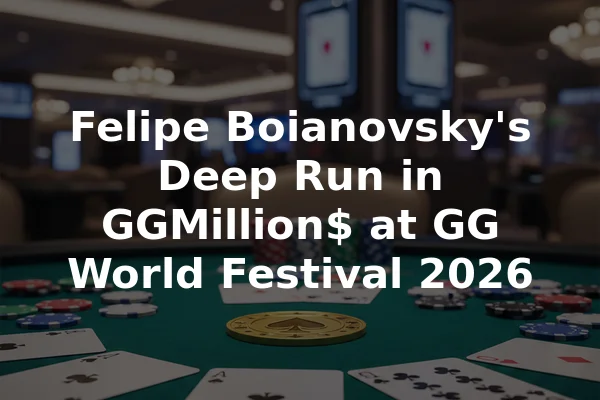 Felipe Boianovsky's Deep Run in GGMillion$ at GG World Festival 2026