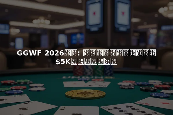 GGWF 2026結果: ブラジルのプレイヤーが$5Kイベントで圧倒