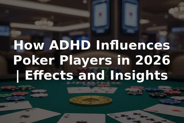 How ADHD Influences Poker Players in 2026 | Effects and Insights