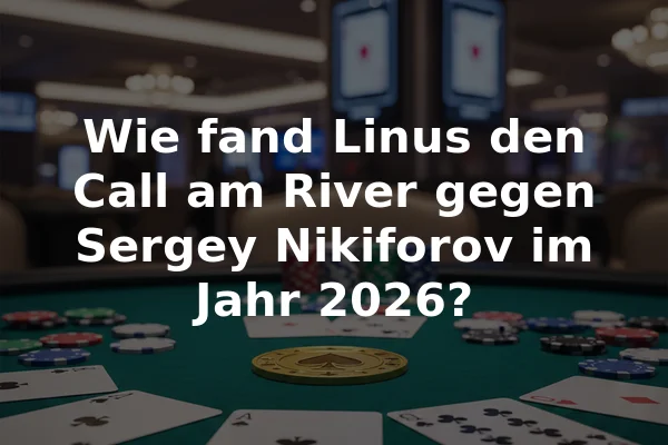 Wie fand Linus den Call am River gegen Sergey Nikiforov im Jahr 2026?