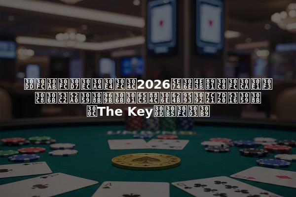 ポーカープレイヤーが2026年の主要トーナメントに参加する際に、旅行の手間を簡素化する「The Key」サービス