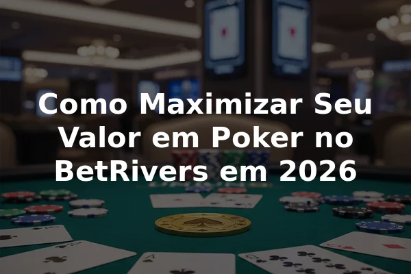 Como Maximizar Seu Valor em Poker no BetRivers em 2026