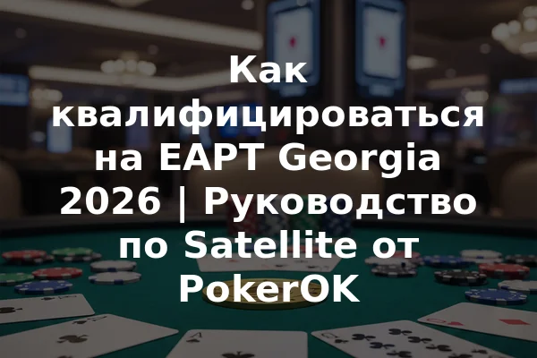 Как квалифицироваться на EAPT Georgia 2026 | Руководство по Satellite от PokerOK