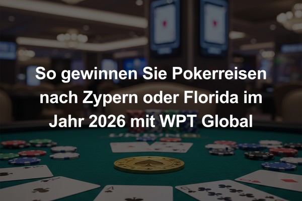 So gewinnen Sie Pokerreisen nach Zypern oder Florida im Jahr 2026 mit WPT Global