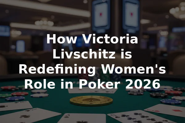 How Victoria Livschitz is Redefining Women's Role in Poker 2026