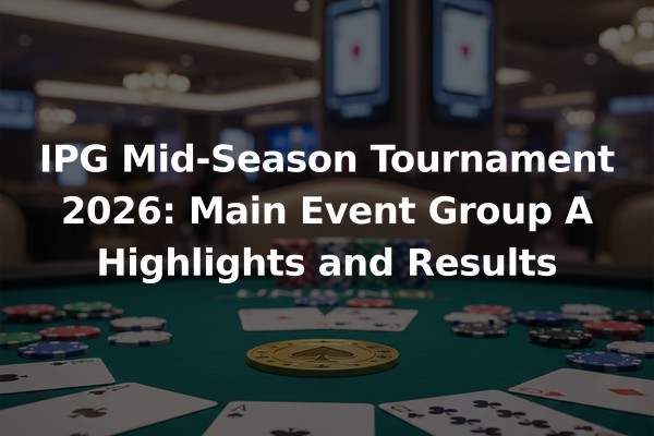 IPG Mid-Season Tournament 2026: Main Event Group A Highlights and Results