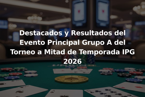 Destacados y Resultados del Evento Principal Grupo A del Torneo a Mitad de Temporada IPG 2026
