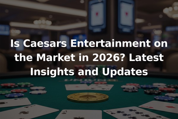 Is Caesars Entertainment on the Market in 2026? Latest Insights and Updates