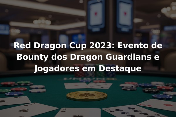 Red Dragon Cup 2023: Evento de Bounty dos Dragon Guardians e Jogadores em Destaque