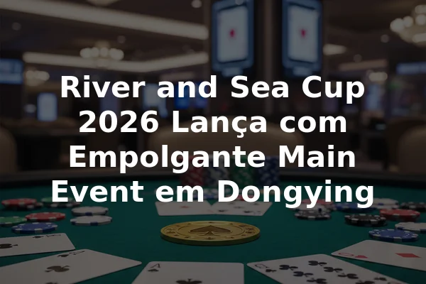 River and Sea Cup 2026 Lança com Empolgante Main Event em Dongying