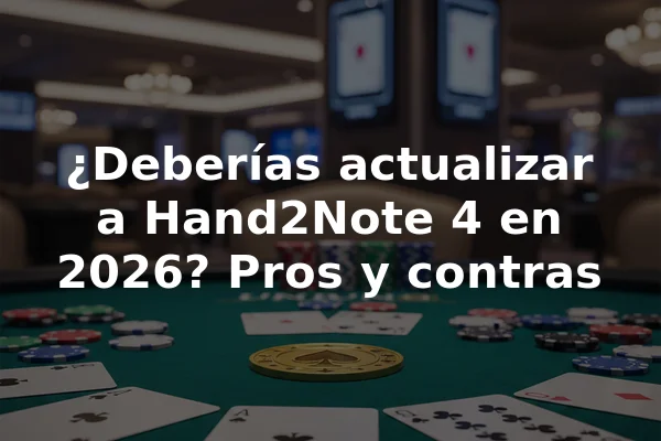 ¿Deberías actualizar a Hand2Note 4 en 2026? Pros y contras