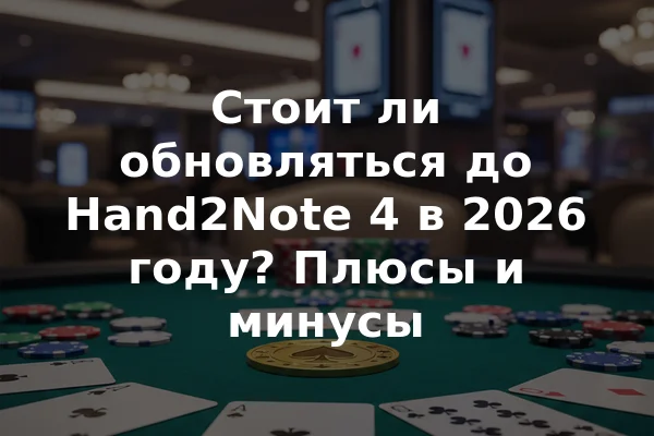 Стоит ли обновляться до Hand2Note 4 в 2026 году? Плюсы и минусы