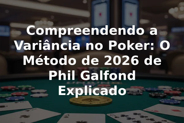 Compreendendo a Variância no Poker: O Método de 2026 de Phil Galfond Explicado