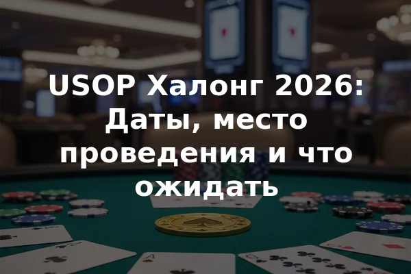 USOP Халонг 2026: Даты, место проведения и что ожидать
