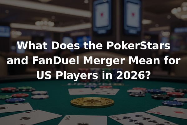 What Does the PokerStars and FanDuel Merger Mean for US Players in 2026?