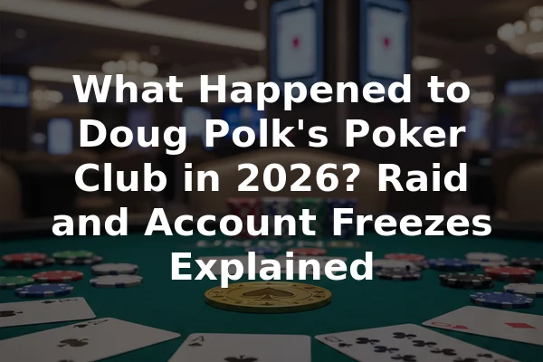 What Happened to Doug Polk's Poker Club in 2026? Raid and Account Freezes Explained