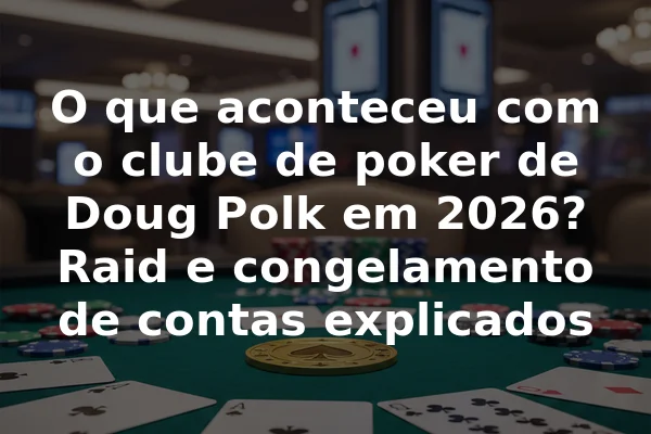O que aconteceu com o clube de poker de Doug Polk em 2026? Raid e congelamento de contas explicados