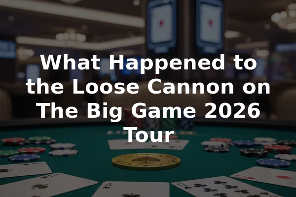 What Happened to the Loose Cannon on The Big Game 2026 Tour