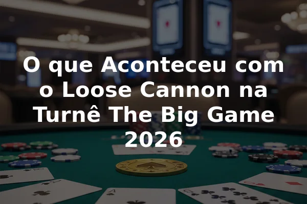 O que Aconteceu com o Loose Cannon na Turnê The Big Game 2026
