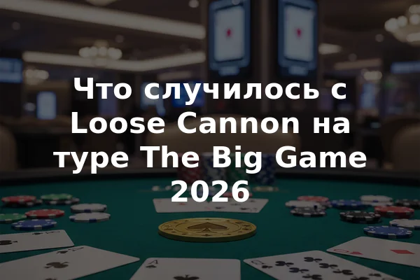 Что случилось с Loose Cannon на туре The Big Game 2026