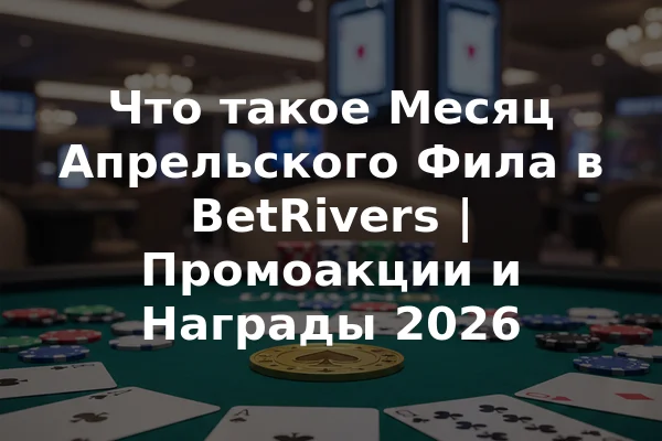 Что такое Месяц Апрельского Фила в BetRivers | Промоакции и Награды 2026