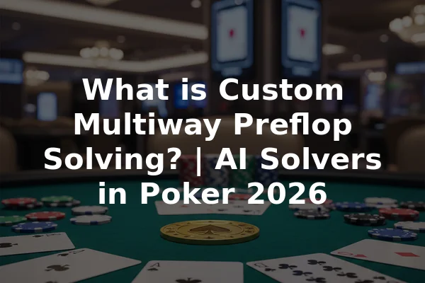 What is Custom Multiway Preflop Solving? | AI Solvers in Poker 2026