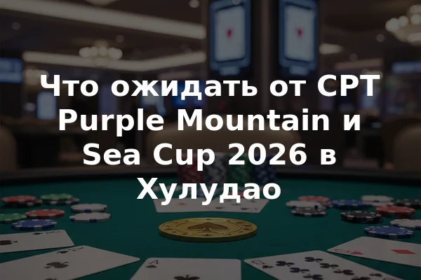 Что ожидать от CPT Purple Mountain и Sea Cup 2026 в Хулудао