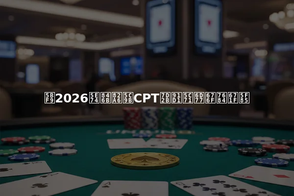 对2026年葫芦岛CPT紫金山海杯的期待