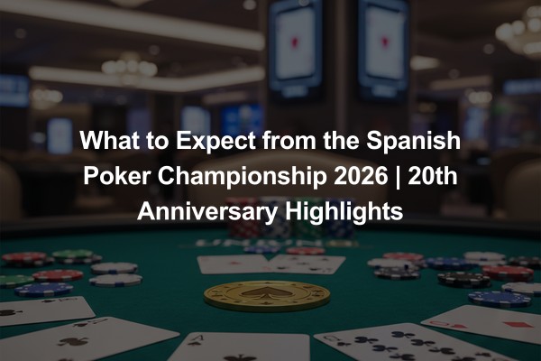 What to Expect from the Spanish Poker Championship 2026 | 20th Anniversary Highlights