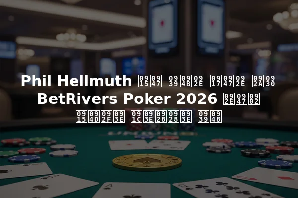 Phil Hellmuth के होम गेम पर BetRivers Poker 2026 में क्या जानना है