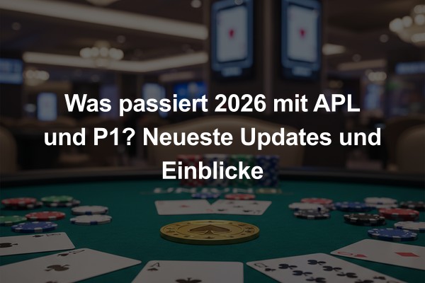 Was passiert 2026 mit APL und P1? Neueste Updates und Einblicke