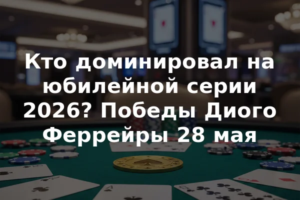 Кто доминировал на юбилейной серии 2026? Победы Диого Феррейры 28 мая