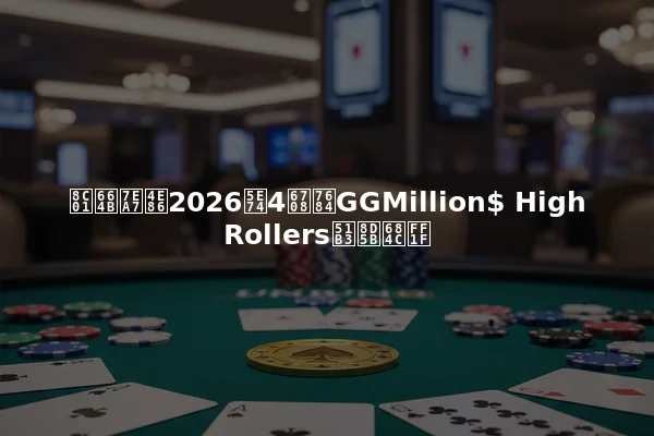 谁晋级了2026年4月的GGMillion$ High Rollers决赛桌？