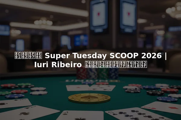 谁赢得了 Super Tuesday SCOOP 2026 | Iuri Ribeiro 的胜利与巴西的成功
